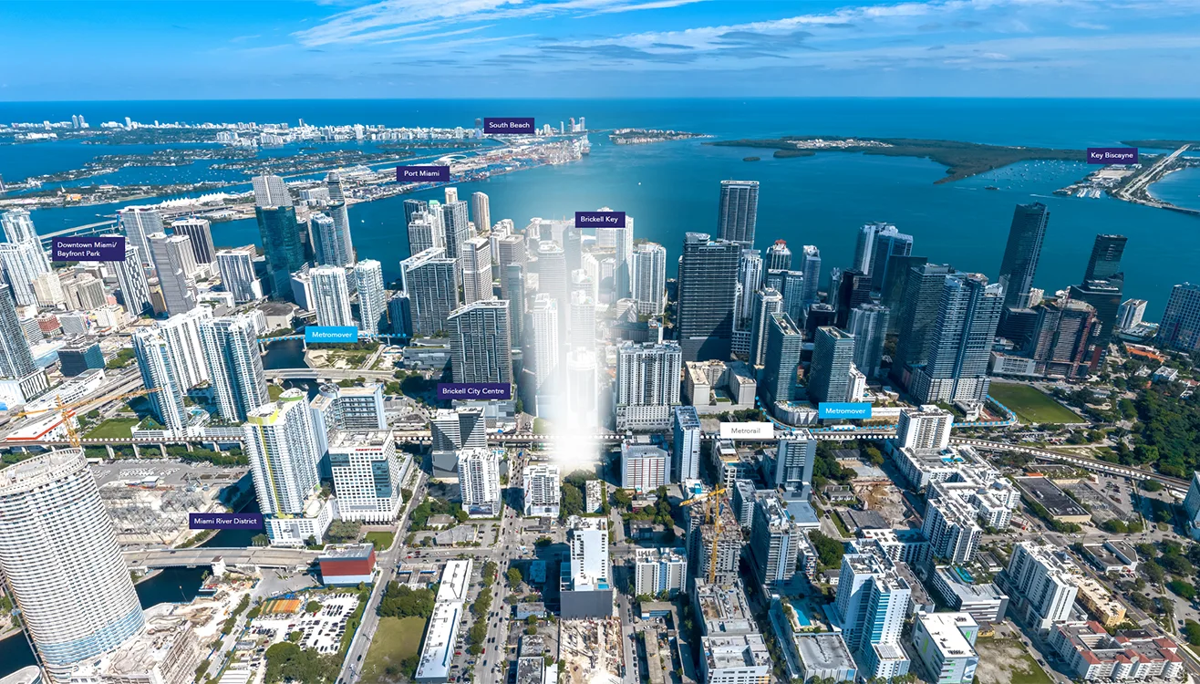 One Twenty Brickell Location