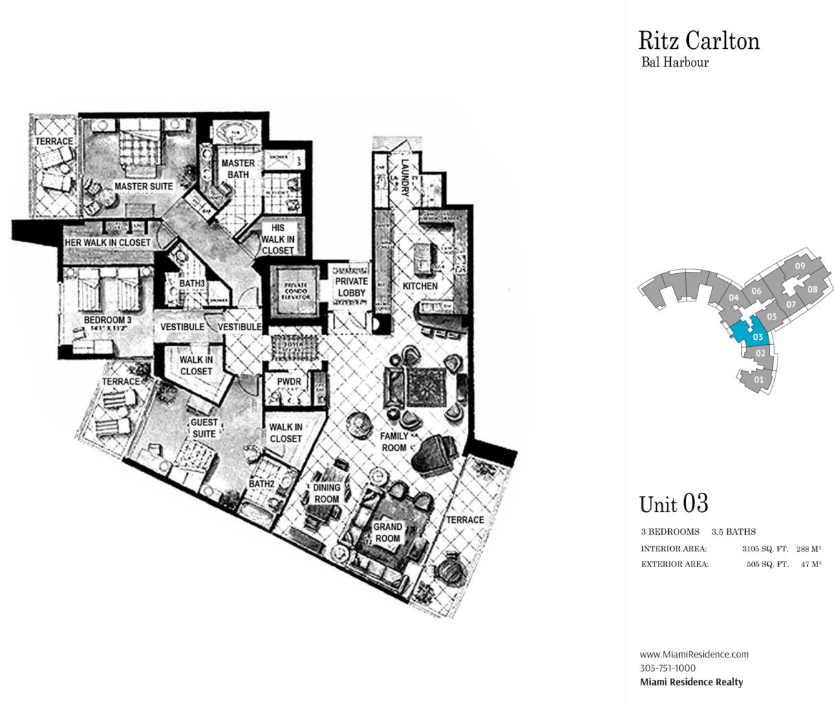 Ritz Carlton, former One Bal Harbour Apartments for Sale and Rent in